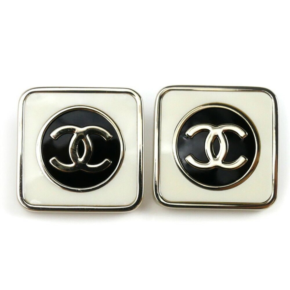 CHANEL Logo Earrings